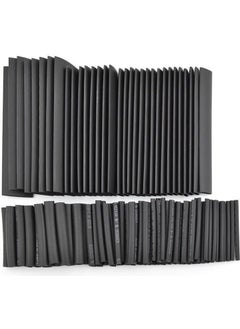 Profisher Polyolefin Heat Shrink Tubing Tube Wire Cable Insulation 2-13MM Black 2:1 127 Pcs  - Image 2