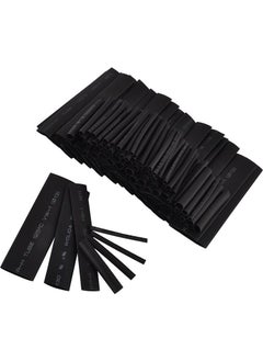 Profisher Polyolefin Heat Shrink Tubing Tube Wire Cable Insulation 2-13MM Black 2:1 127 Pcs  - Image 1