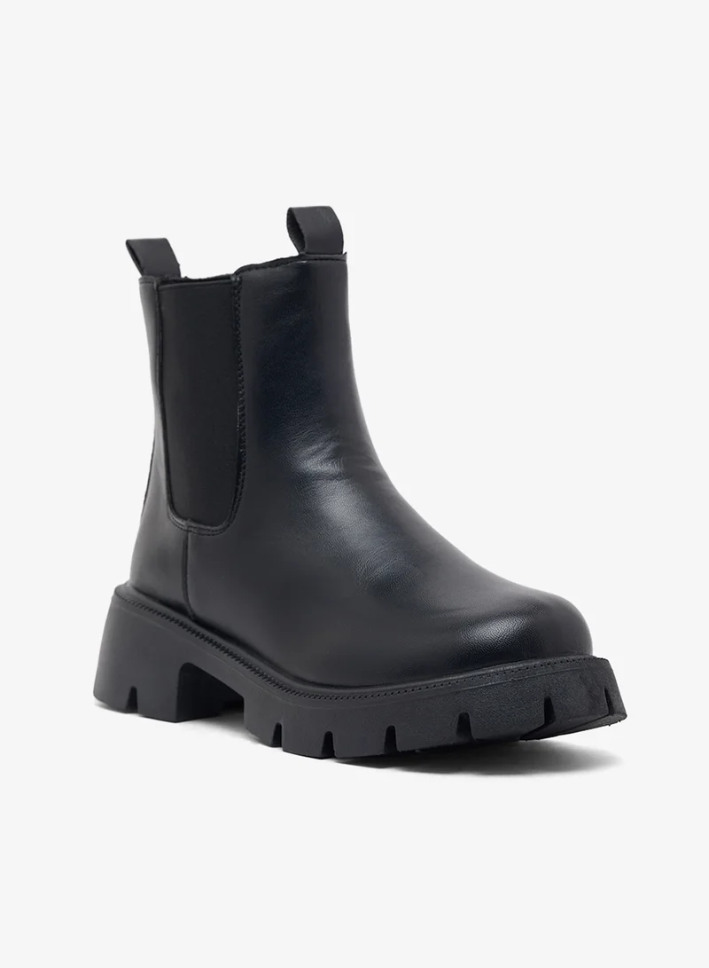 ELLA Ridge Sole Chelsea Ankle Boots