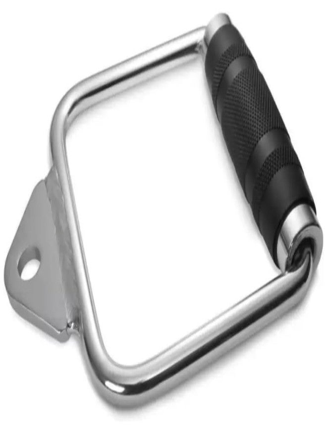 FITFOREVER D Handle (Grip) Stirrup Crossover bar, Multi Training bar, Triceps, Press Down bar, Cable Attachment with Spring snap Hook - Image 3