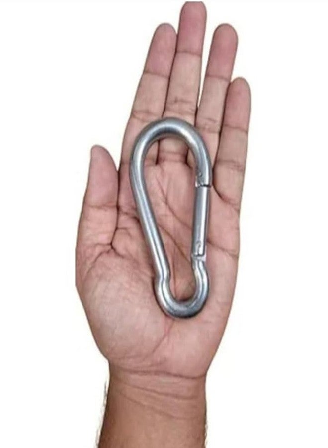 FITFOREVER D Handle (Grip) Stirrup Crossover bar, Multi Training bar, Triceps, Press Down bar, Cable Attachment with Spring snap Hook - Image 5