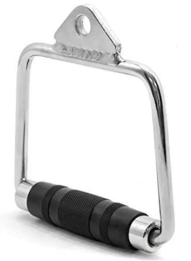FITFOREVER D Handle (Grip) Stirrup Crossover bar, Multi Training bar, Triceps, Press Down bar, Cable Attachment with Spring snap Hook - Image 4