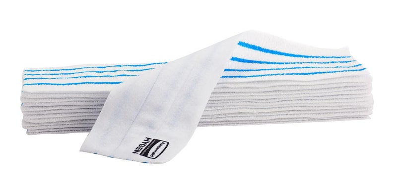 Rubbermaid Rubbermaid HYGEN Disposable Microfiber Pad 18 Quick Connect Mop System 50 Count Pack of 3 with Scrubbing Stripes for MultiSurface Dry  Wet Cleaning  - Image 2