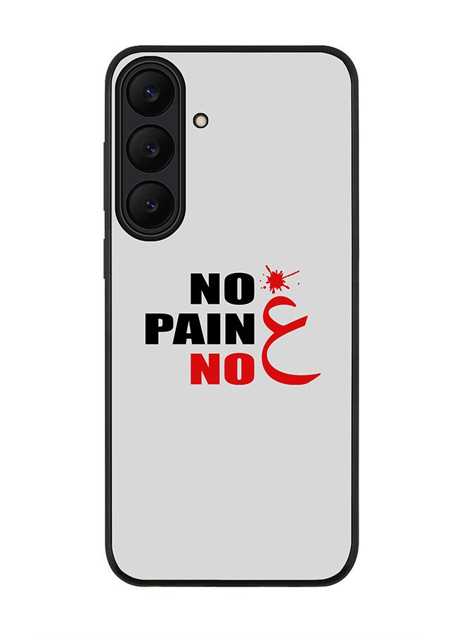 Stylizedd For Samsung Galaxy S25 FE Case,Slim fit Camera Protection, Shockproof Thin Phone cover  - No Pain No Gain