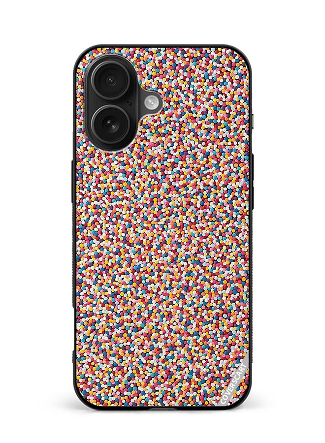Protective Case Cover For Apple iPhone 16 Plus Pattern Design Multicolour
