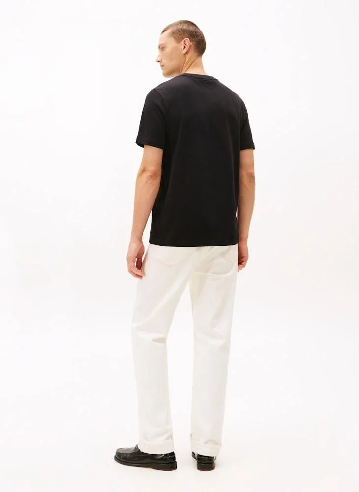 TOMMY HILFIGER  Logo Crew Neck T-Shirt for Men | Best Price UAE