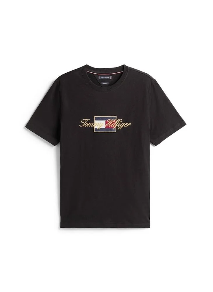 TOMMY HILFIGER  Logo Crew Neck T-Shirt for Men | Best Price UAE