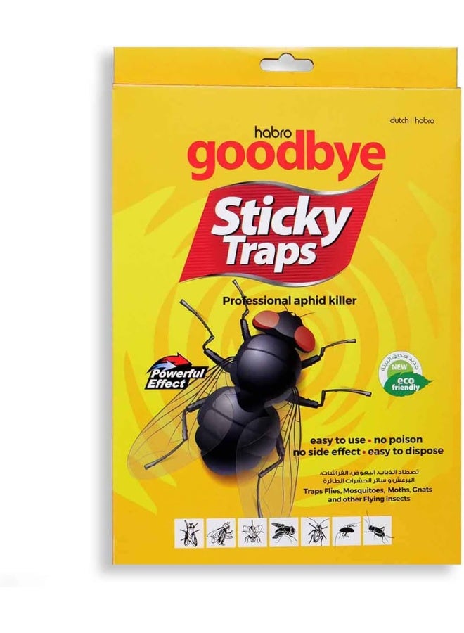 Goodbye Habro Good Bye Professional Aphid Killer Sticky Traps, 5 Pieces - Image 1