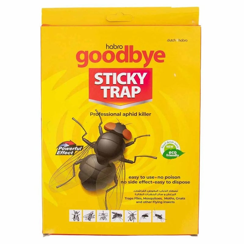 Habro GoodBye Sticky Traps Professional Aphid Killer -5pcs - Image 1