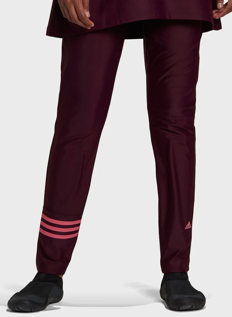 Adidas 3 Stripe Swimming Pants