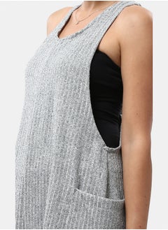 RAVIN Sleeveless Ribbed Wide Jumpsuit  - Image 4