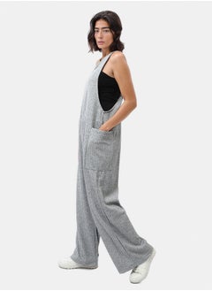 RAVIN Sleeveless Ribbed Wide Jumpsuit  - Image 2