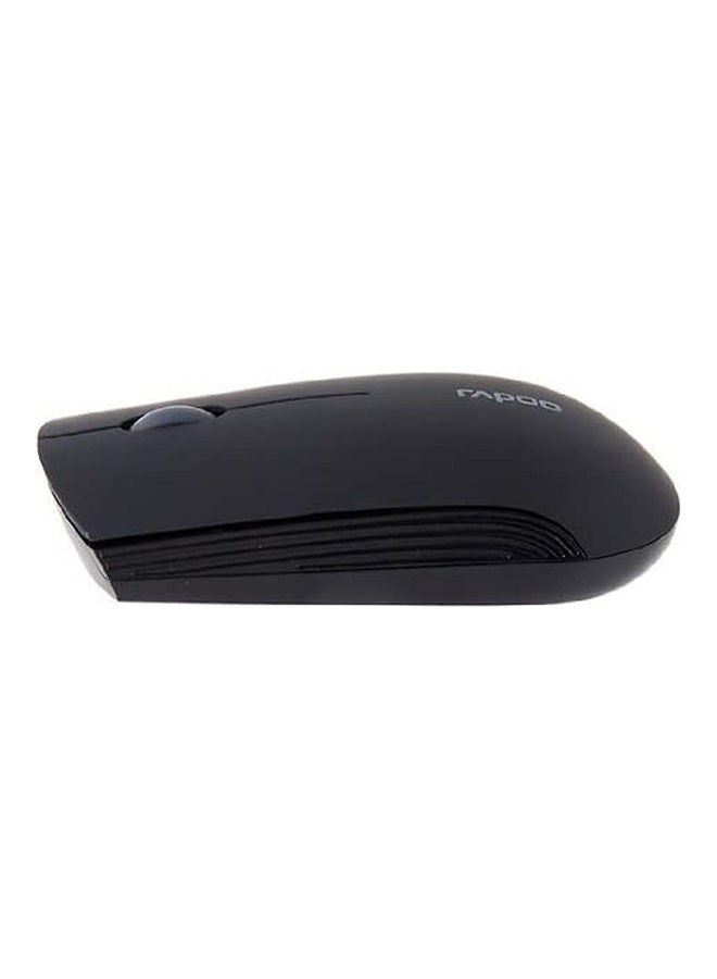 Rapoo Optical Silent Mouse N1200 Black - Image 4