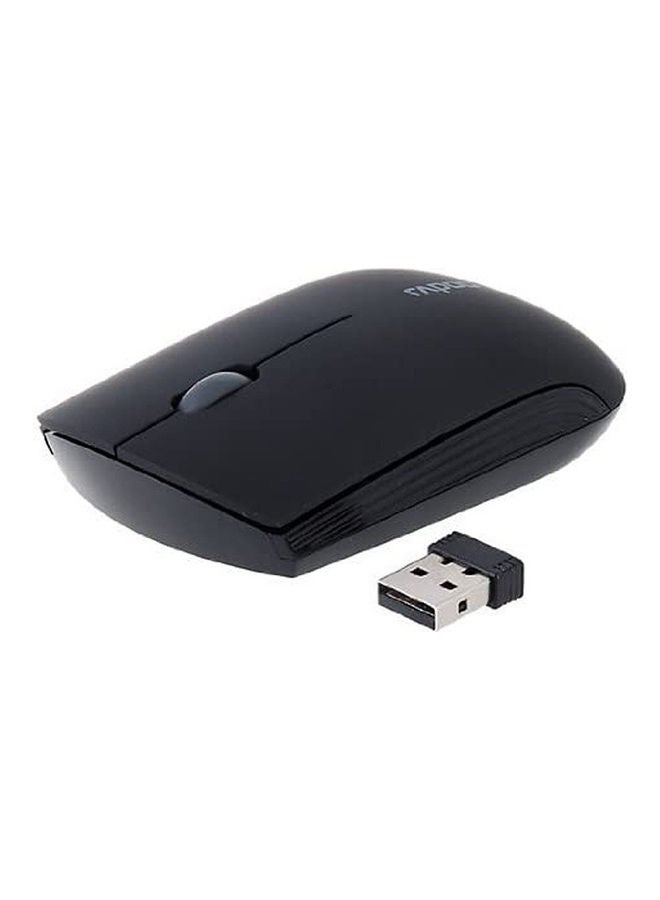 Rapoo Optical Silent Mouse N1200 Black - Image 2