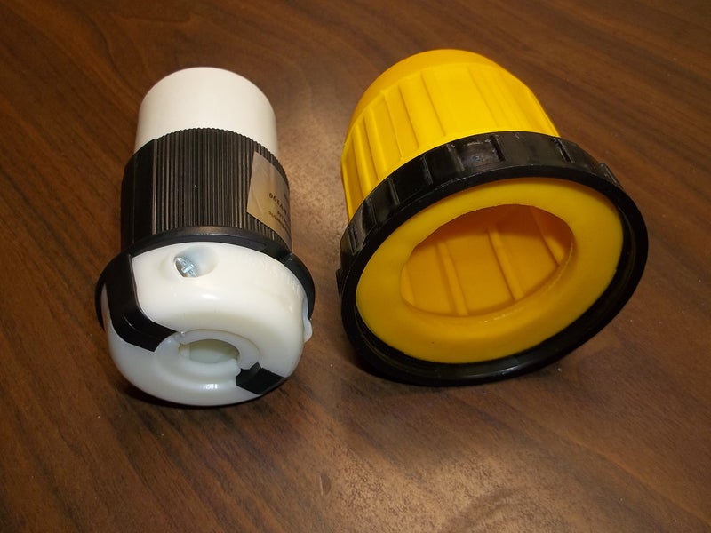 B. Toys Replacement cord end for 30 amp female twist lock end with weatherproof cover - Image 5