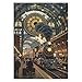 PPuzzling Vintage Train Puzzles for Adults 1000 Pieces Steam Train Station Art Jigsaw Puzzle Classic Railway Scenery Puzzles as Home Wall Art - Image 4