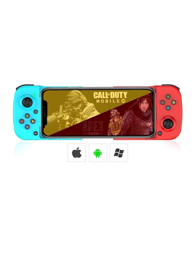 Mobile Game Controller Gamepad for iPhone iOS Android PC: Works with iPhone 15/14/13/12/11/X, iPad, Samsung Galaxy, TCL, Tablet, Call of Duty, Diablo Immortal - Directly Play - Image 3
