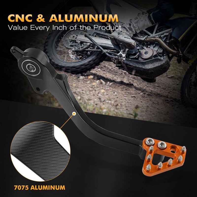 Wivplex Motorcycle Brake Pedal Foot Peg - Image 3