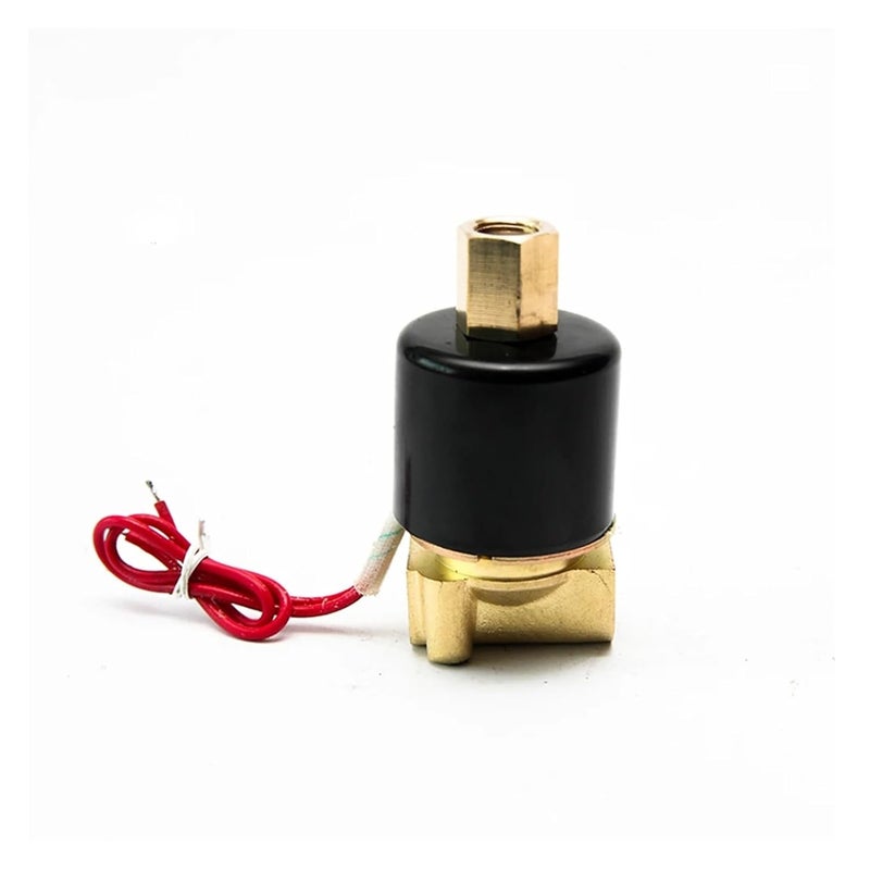 1 4 بوصة صمام غاز نحاسي مفتوح عادة 24 فولت 12 فولت 110 فولت 220 فولت G 24 فولت تيار مستمر ختم NBR - Image 3