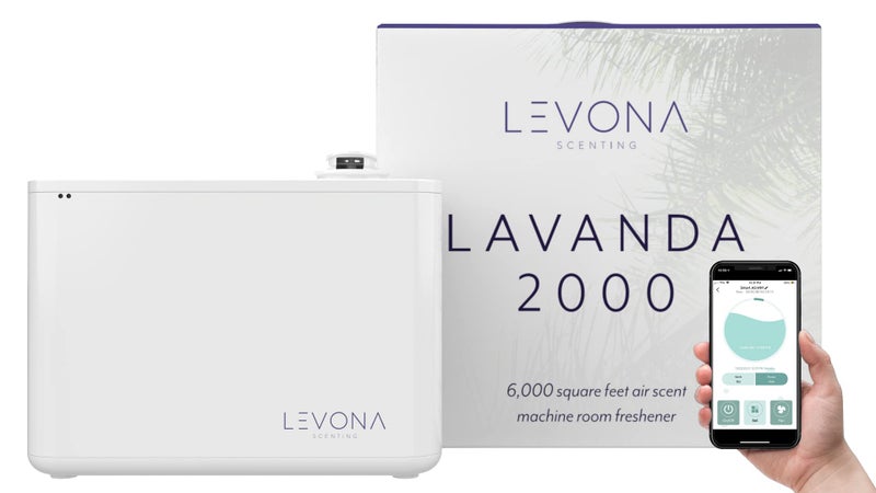 Levona Scent Lavanda: 6000 SQFT HVAC Diffuser - Whole House Air Freshener - Scent Air for Office, Hotel & Home Scent Diffuser - Fragrance HVAC Scent Diffuser + App Control (Scent Sold Separately) - Image 1