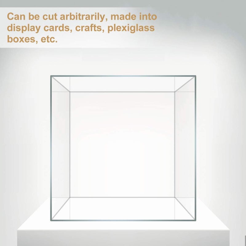 BPA Clear Cast Acrylic Plexiglass Board - 2 Pieces - Image 3