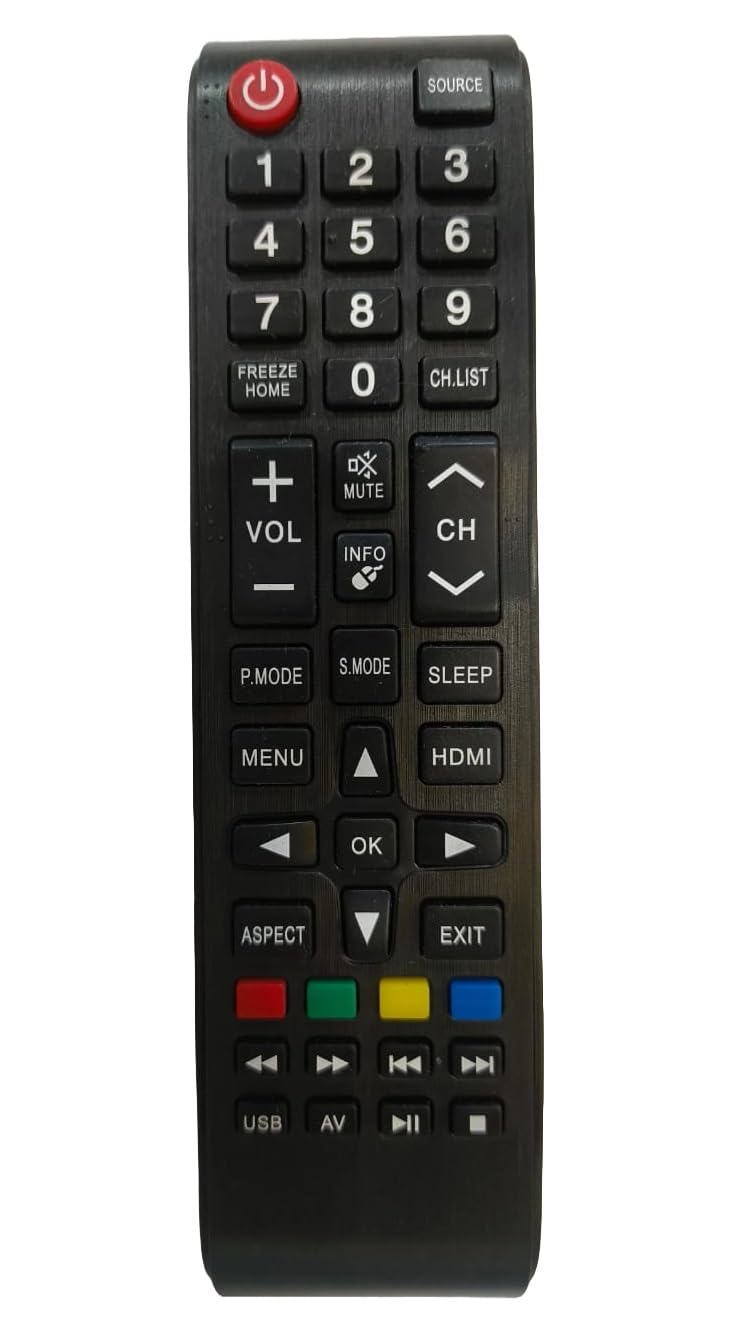 TIZOQ Remote Control Compatible for Sansui LED TV - Please Match The Image with Your Old Remote Before Placing The Order (Remote Typ 1) - Image 1