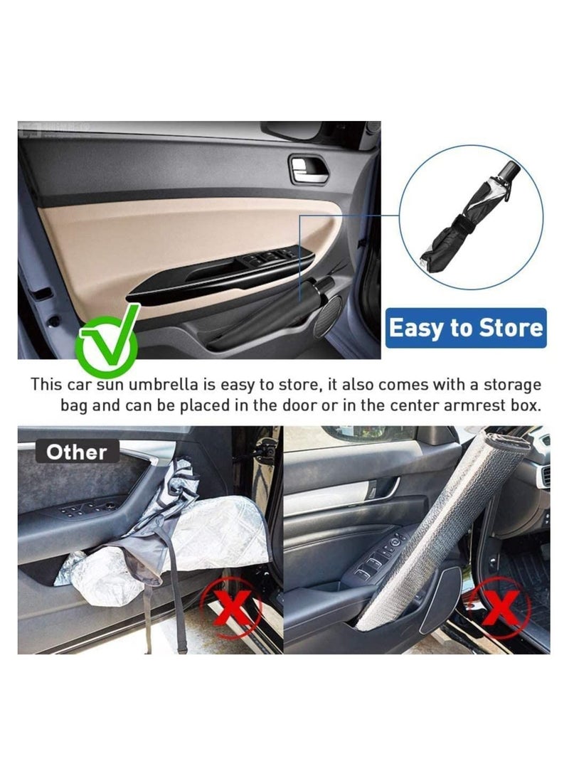 XiuWoo Foldable Car Windshield Sun Shade - Image 4