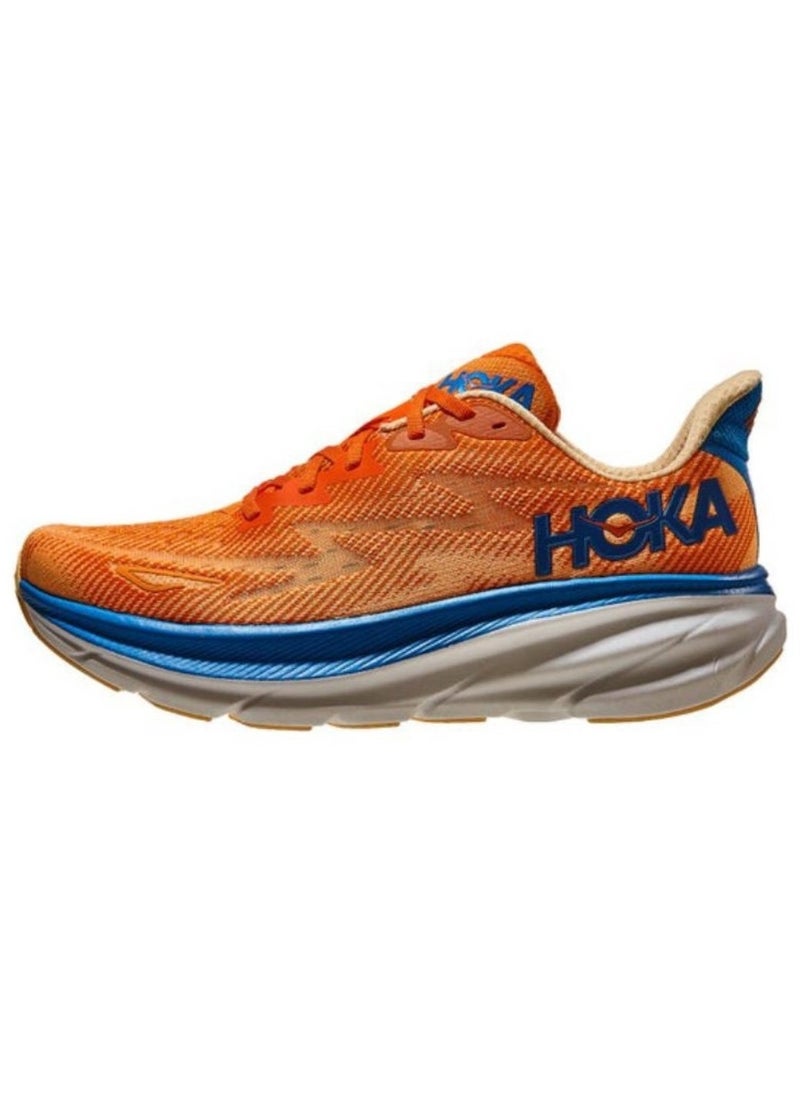 Hoka One One Outdoor Running Sneakers Blue/Orange  - Image 3
