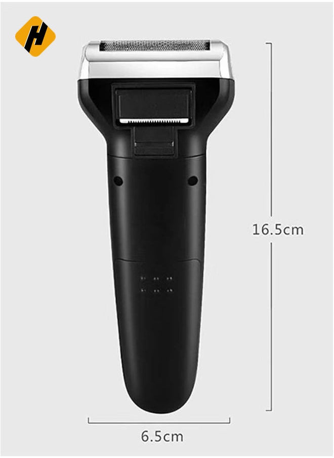 HuHa 3 in 1 Electric Razor Men Beard Trimmer Rechargeable Waterproof Shaver Professional Cordless Hair Clippers Nose Hair Trimmer Grooming Set  - Image 5