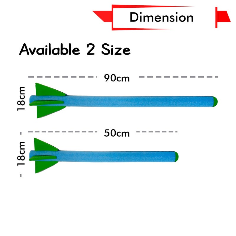 GISCO رمح فوم للأطفال في المضمار والميدان (عبوة من 1) | 50 سم | خفيف وآمن للرياضيين الصغار | مثالي للتدريب والممارسة والمسابقات - Image 3