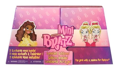 BRATZ MGAs Miniverse Mini Bratz Limited Edition 2Pack Holiday Felicia and Tweevils Mini Figures in Display Packaging - Image 1
