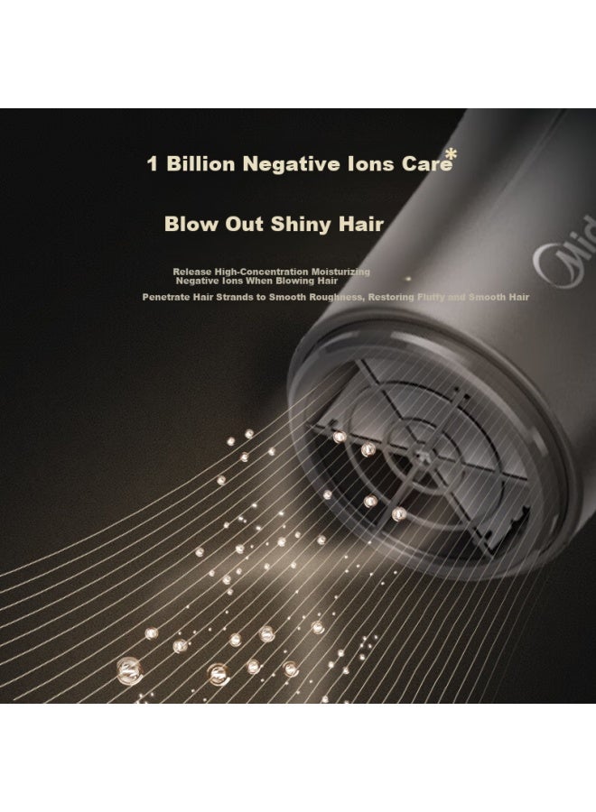 Midea 100 Million Negative Ion Hair Dryer For Home/salon High-power Hair Dryer Fj100 2200w Household Appliance National Subsidy Holiday/birthday Gift Recommendation - Image 3
