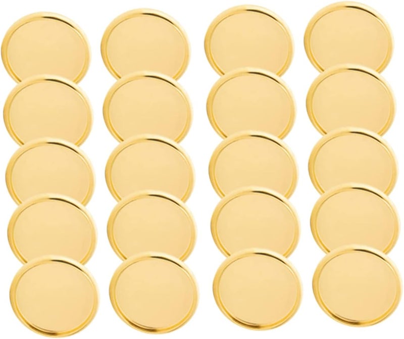 DOITOOL 20pcs Inserts Disc Binder Ring Delicate Binder Buckle for Loose-Leaf Notebook Bind Supplies - Image 1
