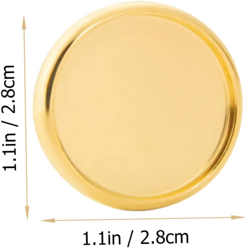 DOITOOL 20pcs Inserts Disc Binder Ring Delicate Binder Buckle for Loose-Leaf Notebook Bind Supplies - Image 2