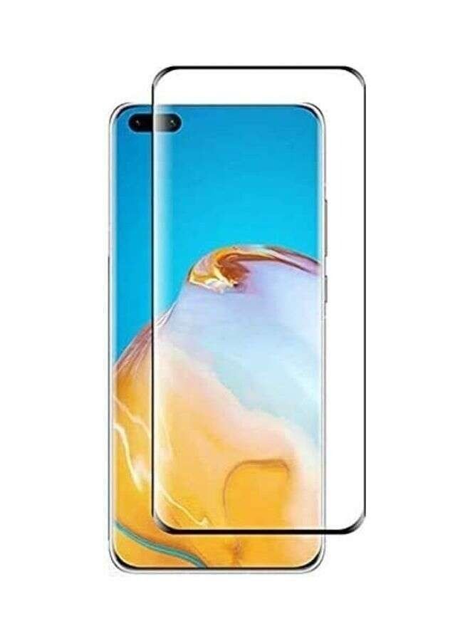 BORTONY Replacement Band For Huawei P40 Pro Screen Protector Clear/Black - Image 1