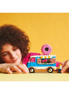 LEGO City Donut Truck Toy with 2 Minifigures - Creative Building Toys for 5+ Year Old Boys & Girls - Mobile Food Stand with Accessories - Fun Gift Ideas for Birthdays & Holidays - 60452 (196 pieces)  - Image 3