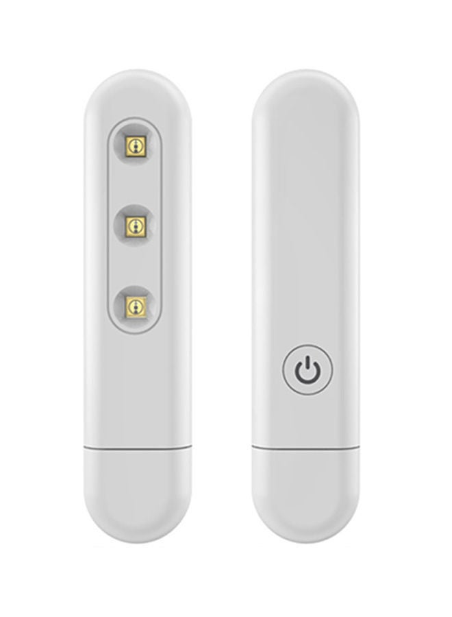 نيبمينينت مصباح LED صغير ومحمول يعمل بالأشعة فوق البنفسجية ومزود بمنفذ USB أبيض 12 x 5.5 2.5سم - Image 1