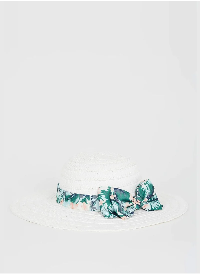 ديفاكتو Ribbon Straw Hat