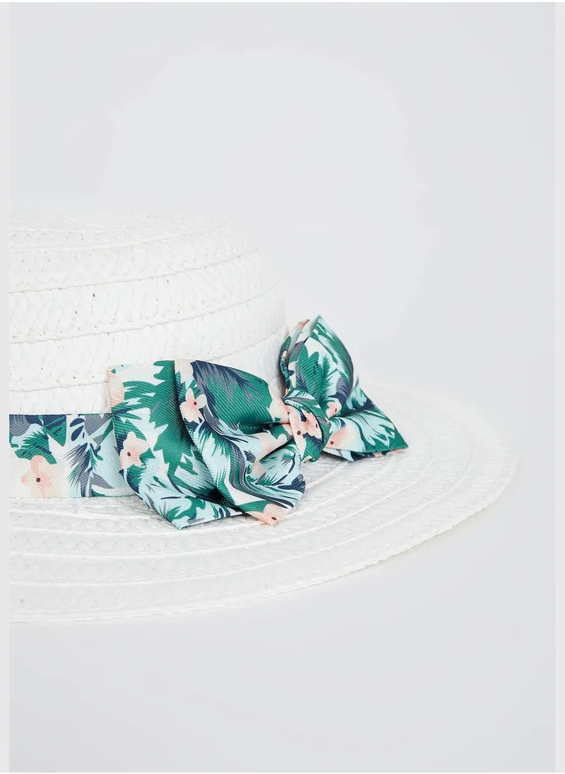 ديفاكتو Ribbon Straw Hat