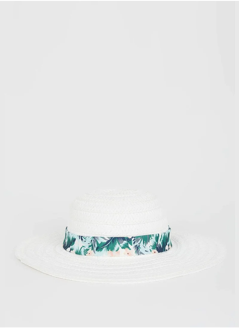 ديفاكتو Ribbon Straw Hat