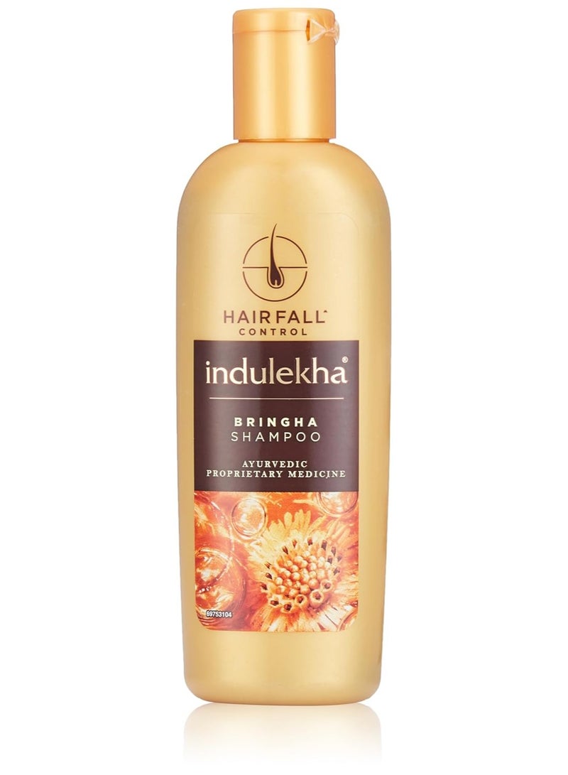 إندوليكا شامبو إندوليكا برينغا الأيورفيدا 100 مل، للتحكم في تساقط الشعر، مع مستخلص البرينجراج والأملا والشيكاكاي - خالٍ من البارابين، للرجال والنساء. - Image 1