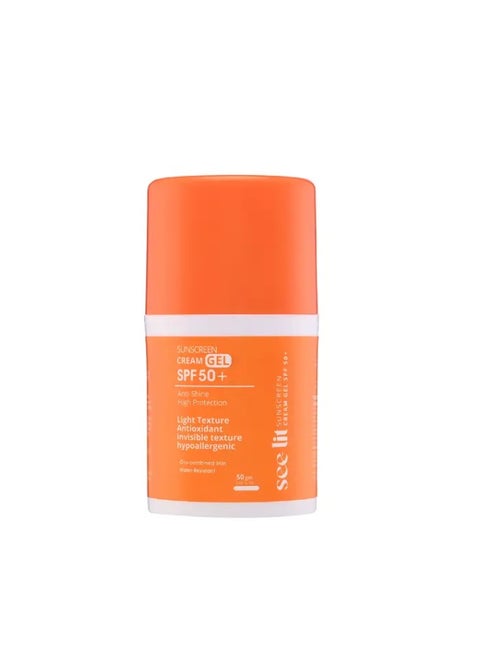 كريم جل سي-ليت صن سكرين +50 SPF – حماية خفيفة وخالية من الزيوت – 50 جم