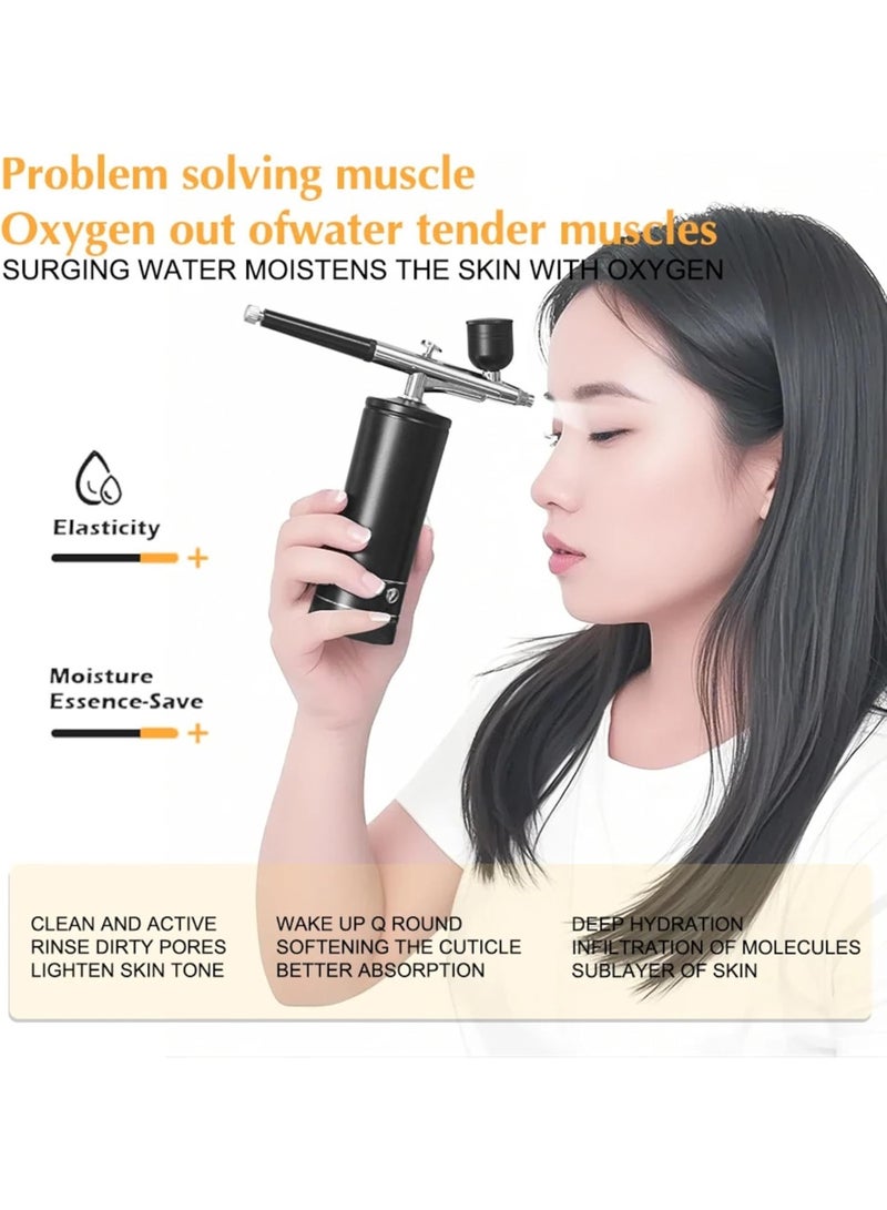 Portable Cordless Airbrush Kit, Makeup Air Compressor System, Handheld Tool for Nail Art, Cake Decorating, Painting  - Image 4