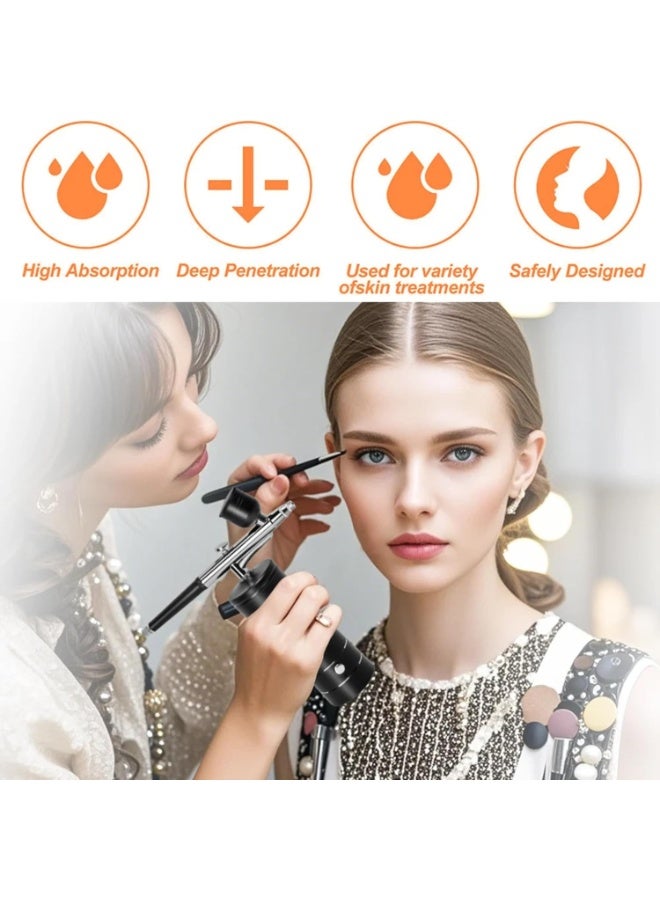Portable Cordless Airbrush Kit, Makeup Air Compressor System, Handheld Tool for Nail Art, Cake Decorating, Painting  - Image 2