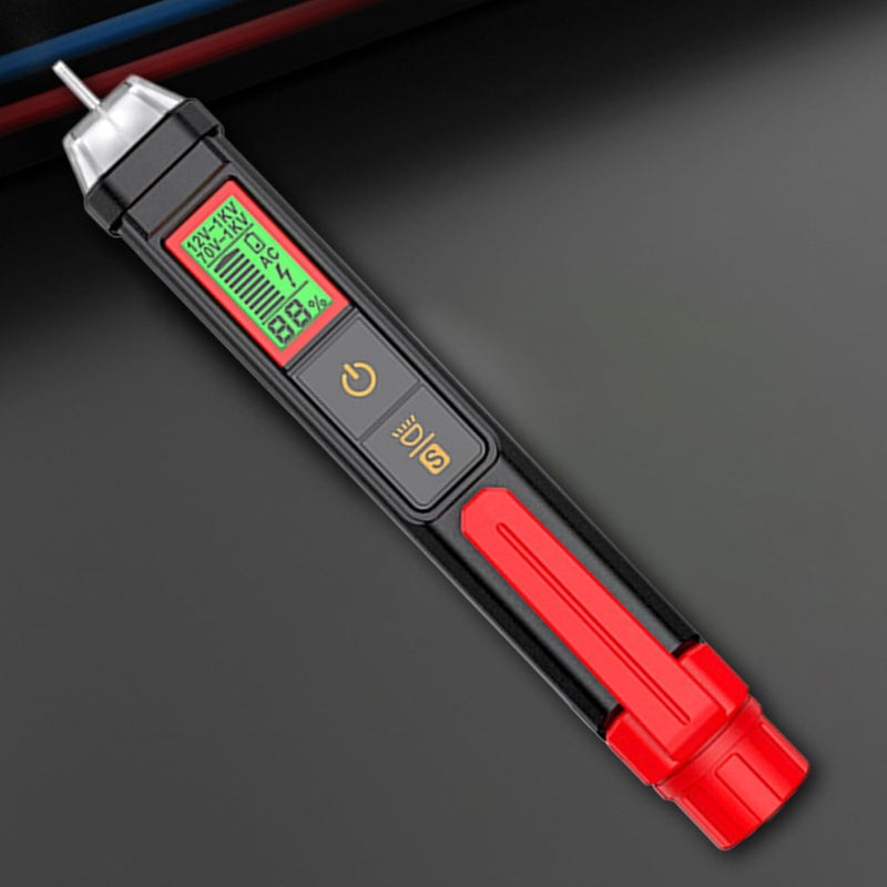 Mini Voltage Tester Pen with Audible Flash Alarm Wire Finder Safety Equipment - Image 4