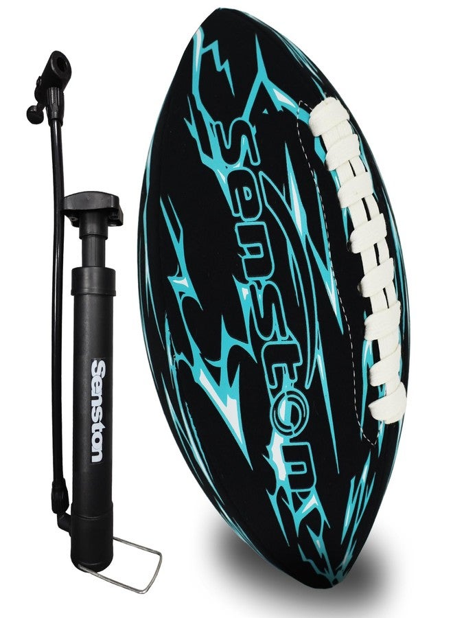 Senston Waterproof Durable Football for Pool 9.25 Inch Pool Football for Swimming Neoprene American Footballs - Image 1