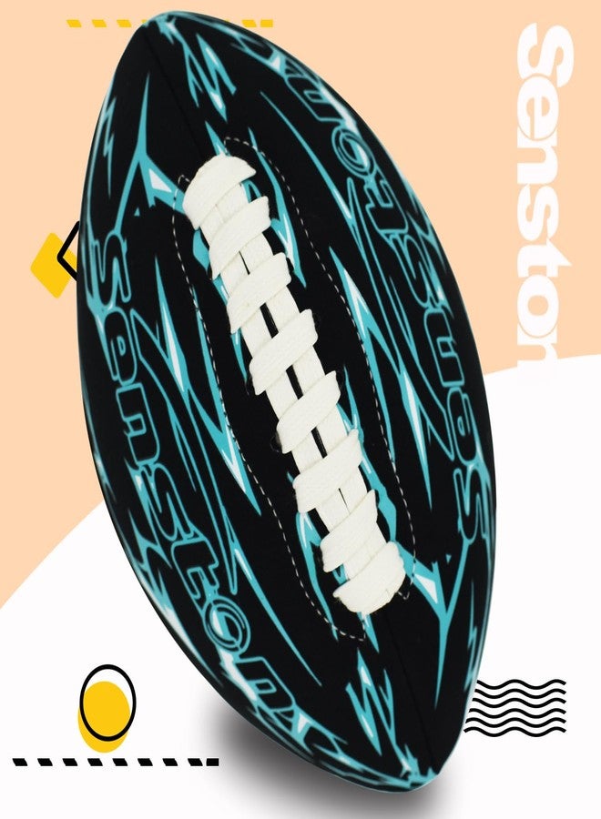 Senston Waterproof Durable Football for Pool 9.25 Inch Pool Football for Swimming Neoprene American Footballs - Image 4