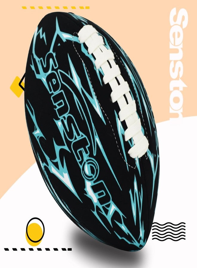 Senston Waterproof Durable Football for Pool 9.25 Inch Pool Football for Swimming Neoprene American Footballs - Image 3