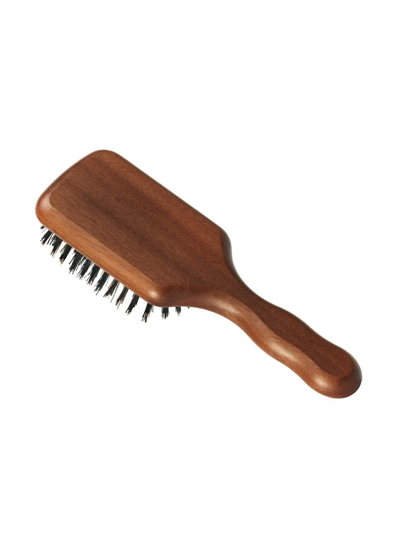 ACCA KAPPA PNUEMATIC - 100% BRISTLES Hair Brush | Mini Paddle Brush 18.5 cm.  - Image 2