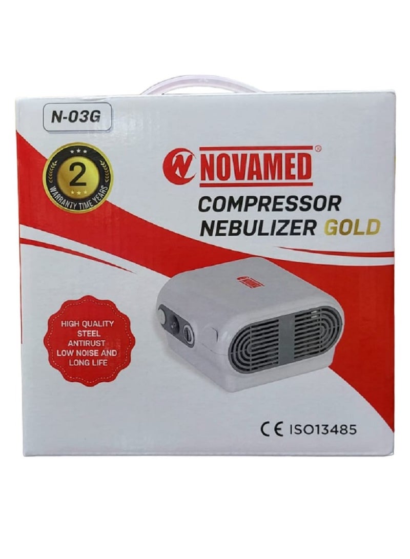 NOVAMED Compressor Nebulizer Gold N-03G  - Image 1
